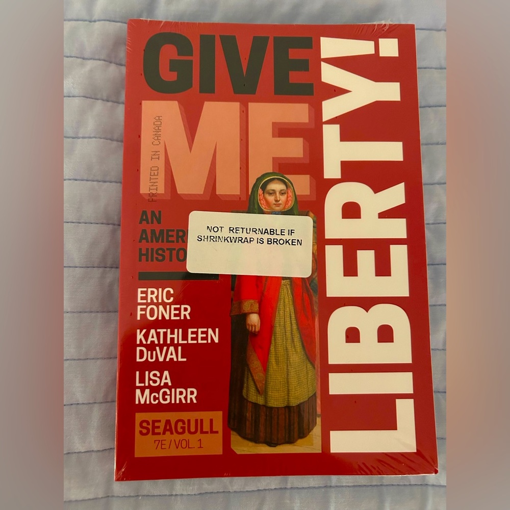 Give Me Liberty! book